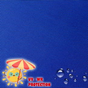 Tissu anti UV-WR extérieur au mètre couleur Ultramarine bleu 